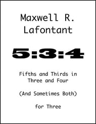 Fifths and Thirds in Three and Four (And Sometimes Both) P.O.D. cover Thumbnail